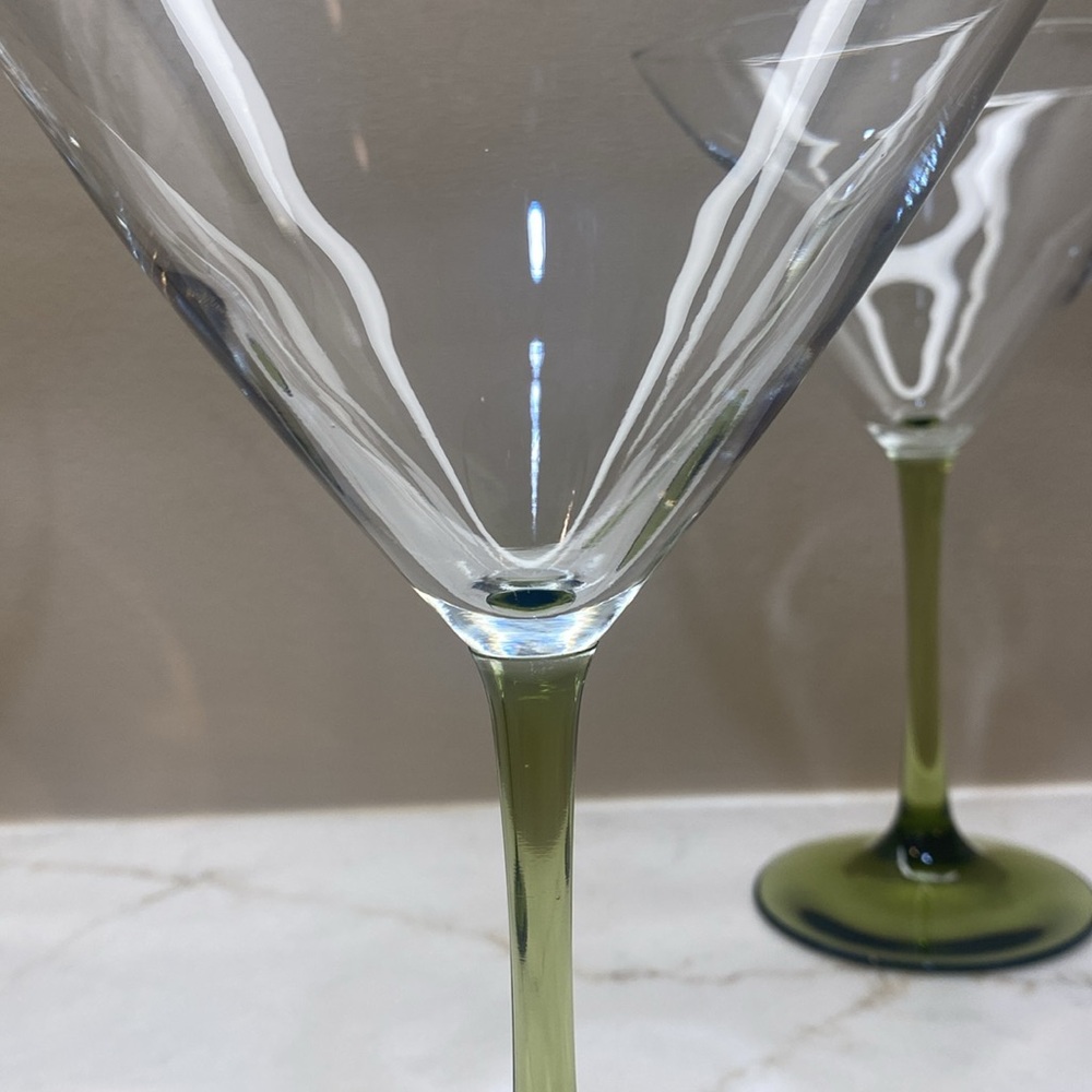 Mid Century Martini Glasses - Picture 3 of 6